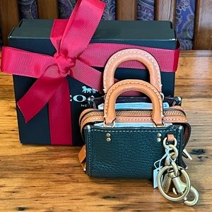 NWT Coach Rogue Bag Charm in Amazon